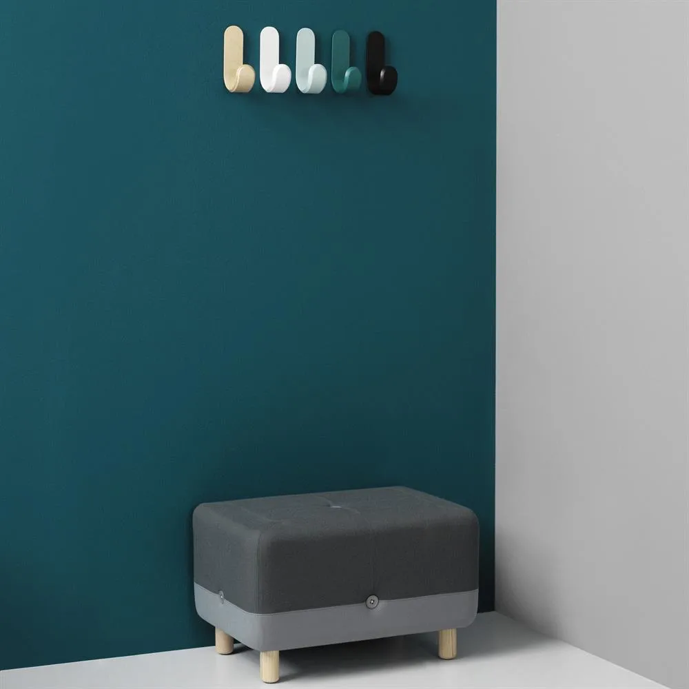 Curve haak, wit Normann Copenhagen