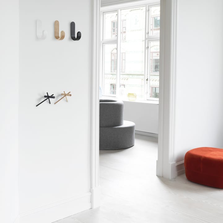 Curve haak, zwart Normann Copenhagen