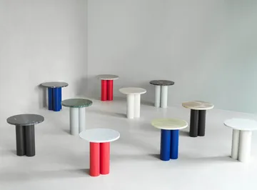 Dit bijzettafel Ø40 cm - Rosso Levanto-bruin - Normann Copenhagen