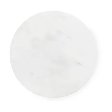 Dit bijzettafel Ø40 cm - Wit Carrara-helder blauw - Normann Copenhagen