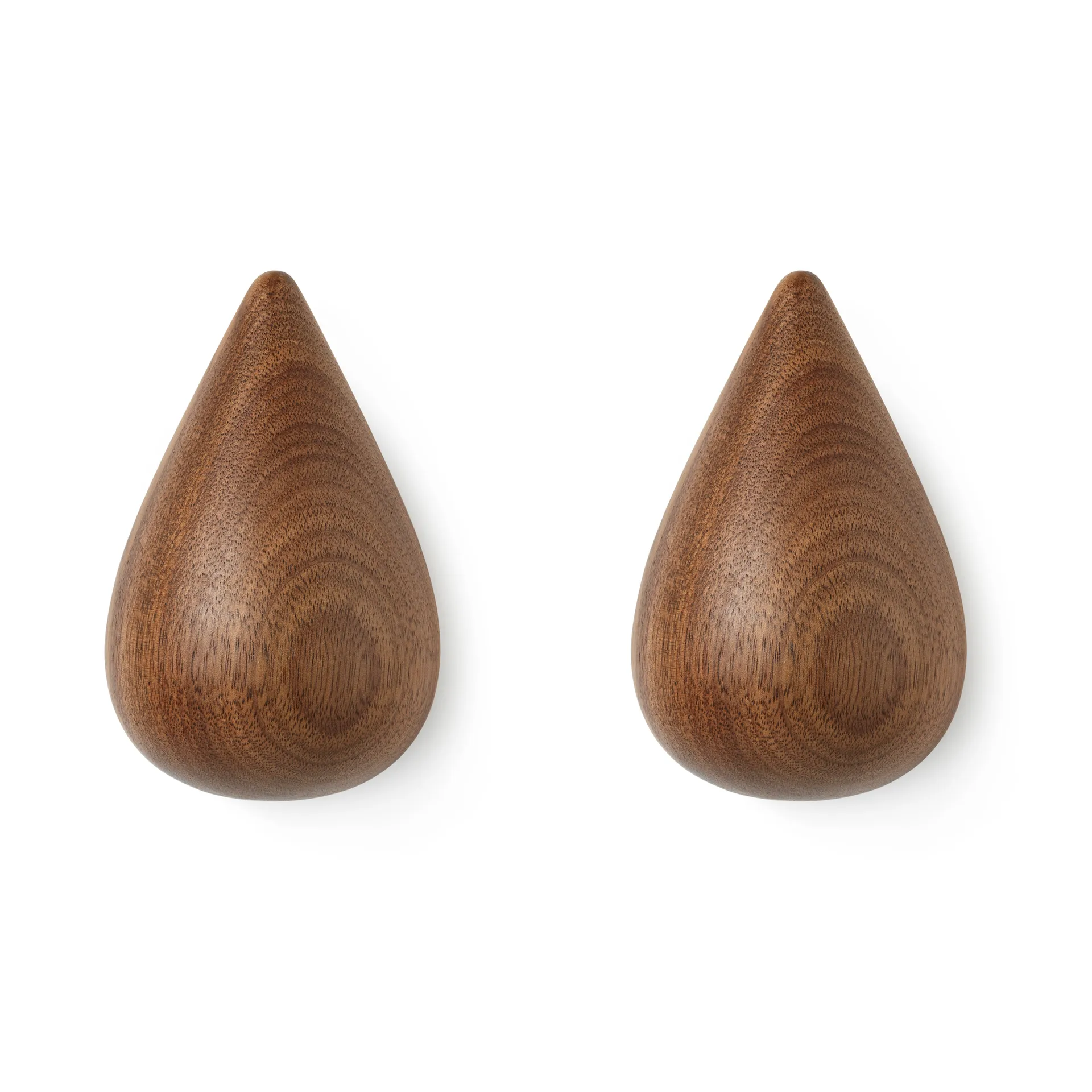 Dropit knop 2-pack walnoot, Groot Normann Copenhagen
