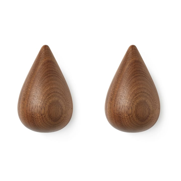 Dropit knop 2-pack walnoot - Groot - Normann Copenhagen