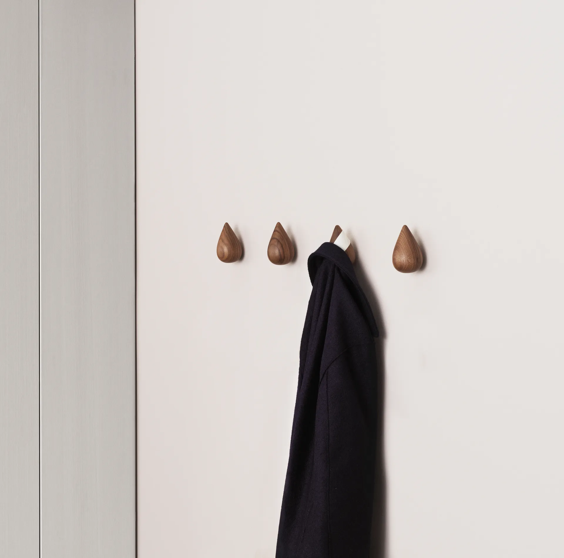 Dropit knop 2-pack walnoot, Groot Normann Copenhagen