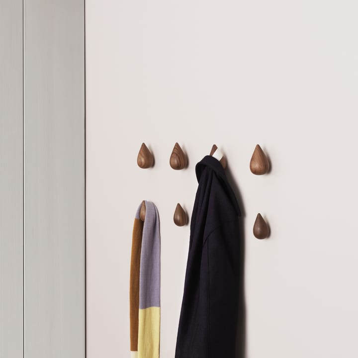 Dropit knop 2-pack walnoot, Klein Normann Copenhagen