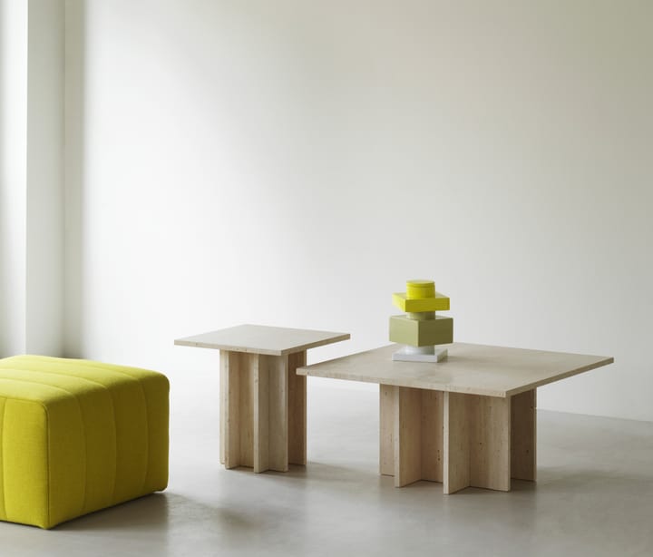 Edge salontafel groot, Travertijn Normann Copenhagen