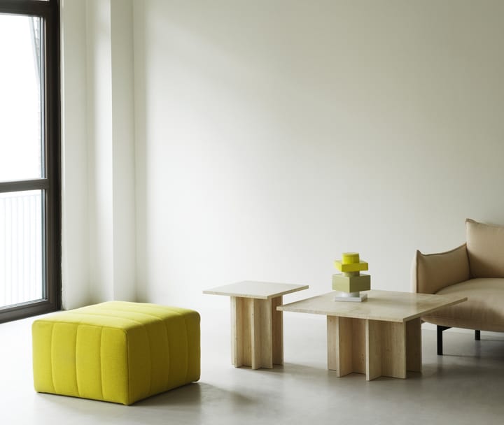 Edge salontafel klein, Travertijn Normann Copenhagen