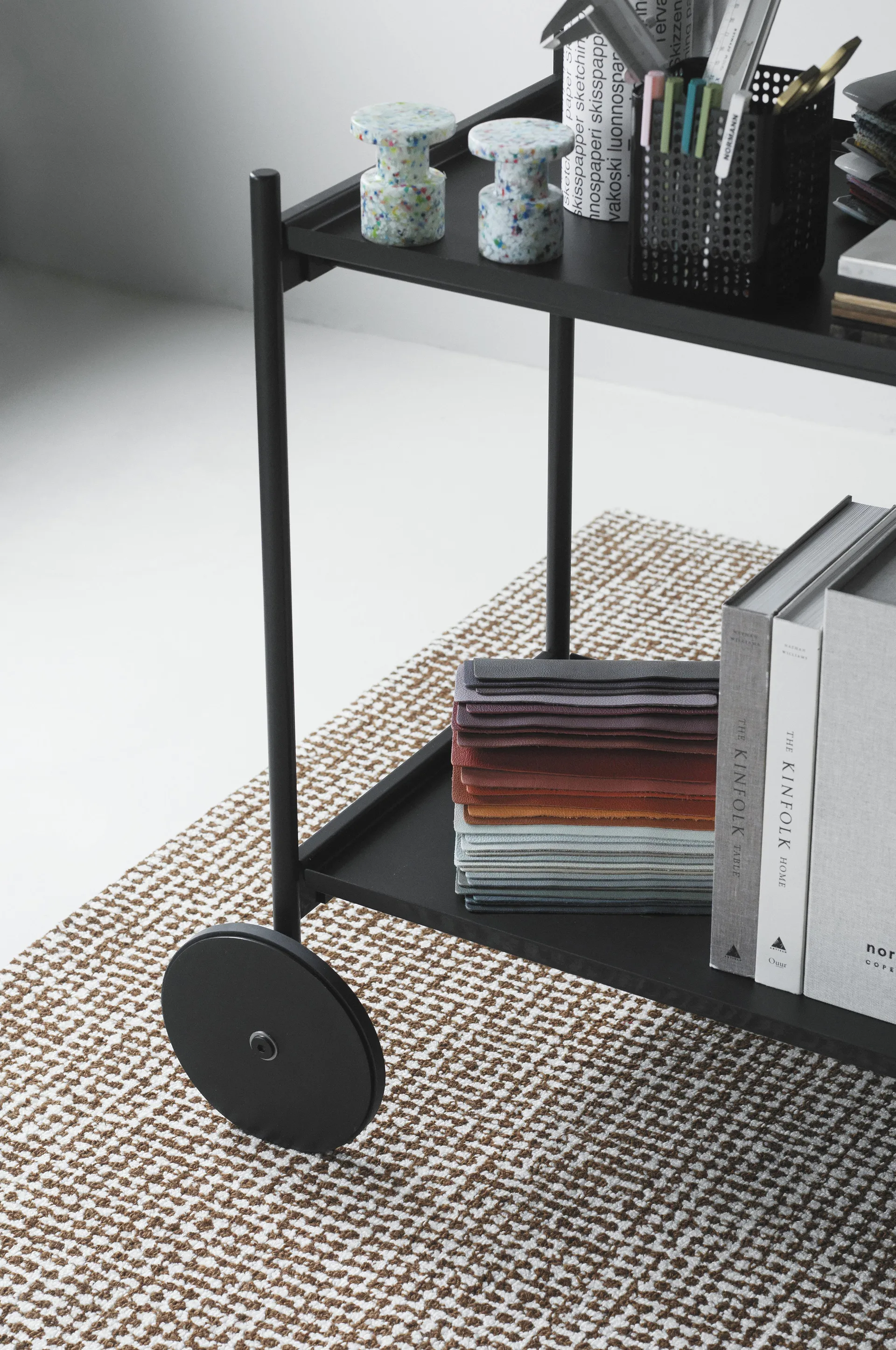 Flick vloerkleed, 170x240 cm bruin Normann Copenhagen