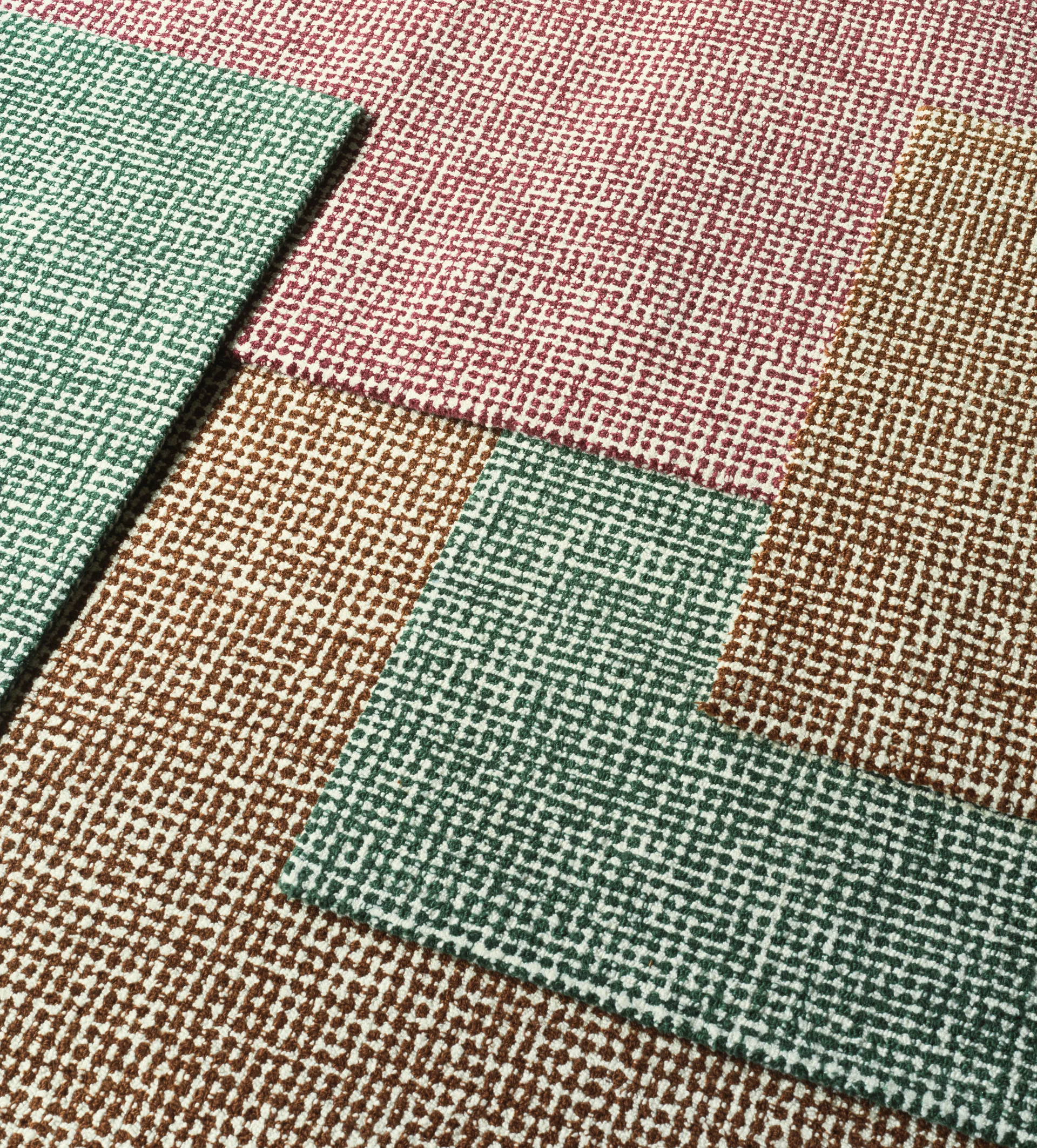 Flick vloerkleed, 80x200 cm groen Normann Copenhagen