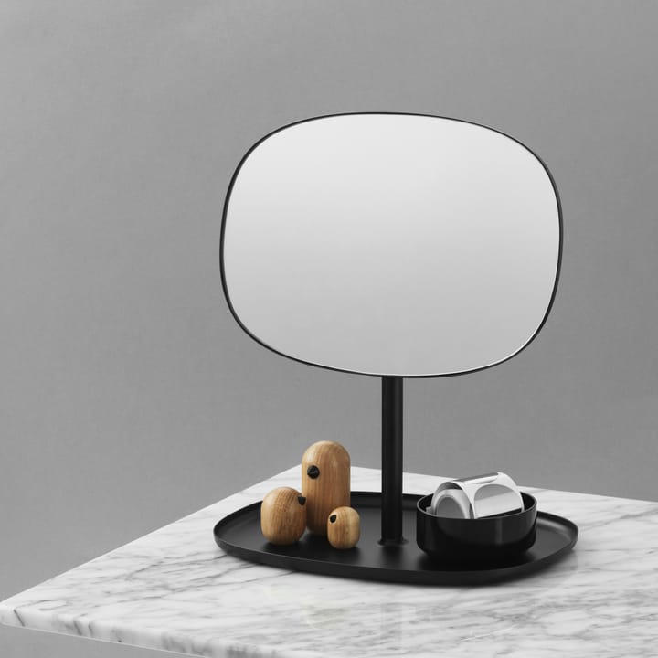 Flip spiegel, zwart Normann Copenhagen