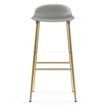 Form barkruk messing poten 75 cm - Grijs - Normann Copenhagen