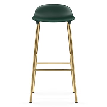 Form barkruk messing poten 75 cm - Groen - Normann Copenhagen
