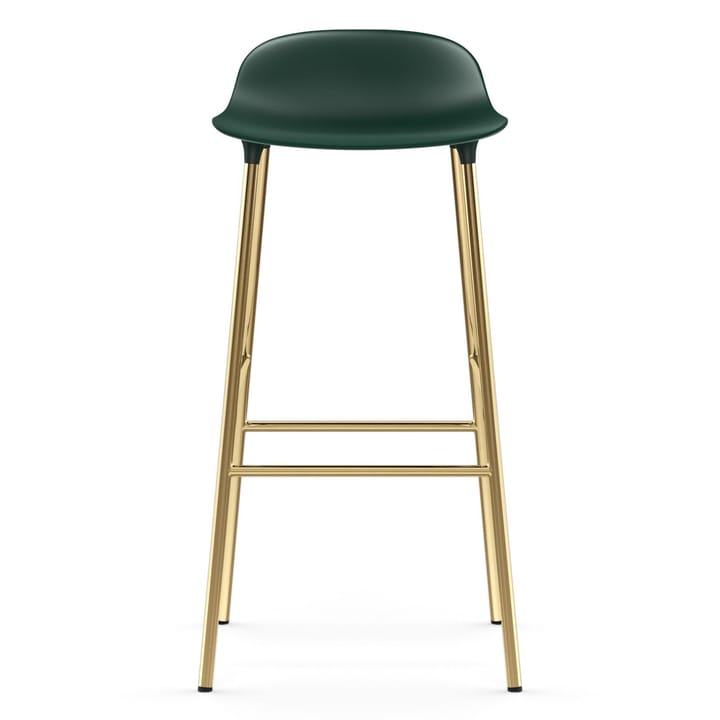 Form barkruk messing poten 75 cm, Groen Normann Copenhagen