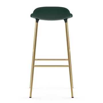 Form barkruk messing poten 75 cm - Groen - Normann Copenhagen
