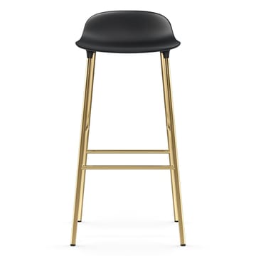 Form barkruk messing poten 75 cm - Zwart - Normann Copenhagen