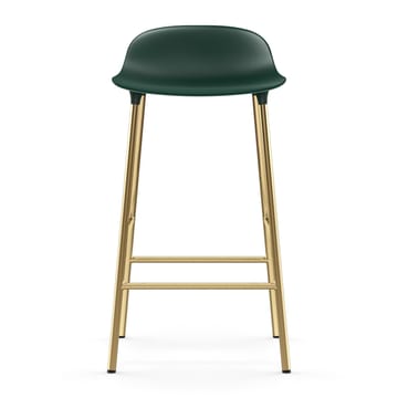 Form barkruk messing poten - Groen - Normann Copenhagen