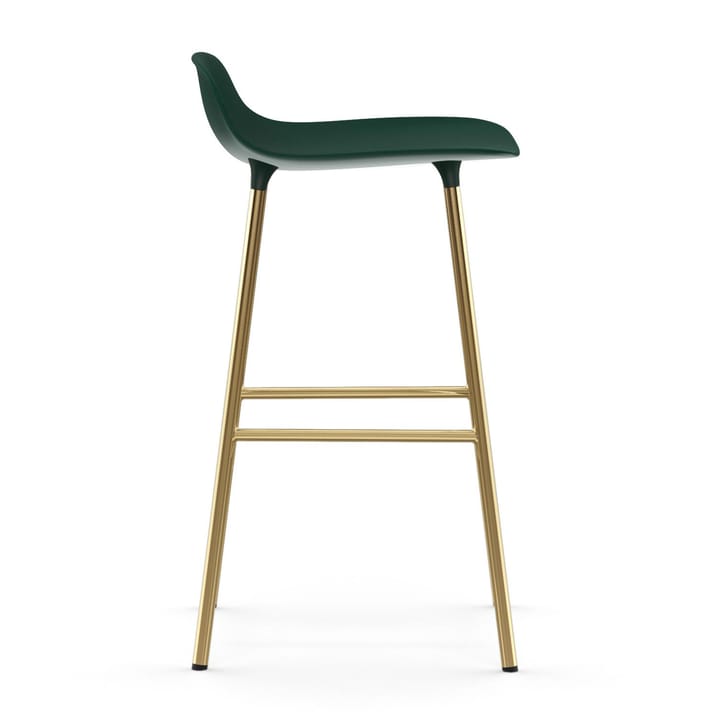 Form barkruk messing poten, Groen Normann Copenhagen