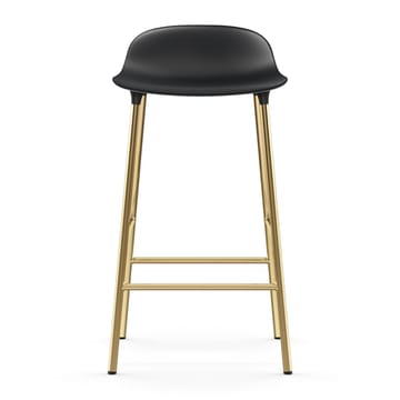 Form barkruk messing poten - Zwart - Normann Copenhagen
