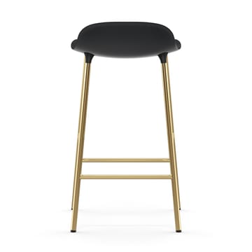 Form barkruk messing poten - Zwart - Normann Copenhagen