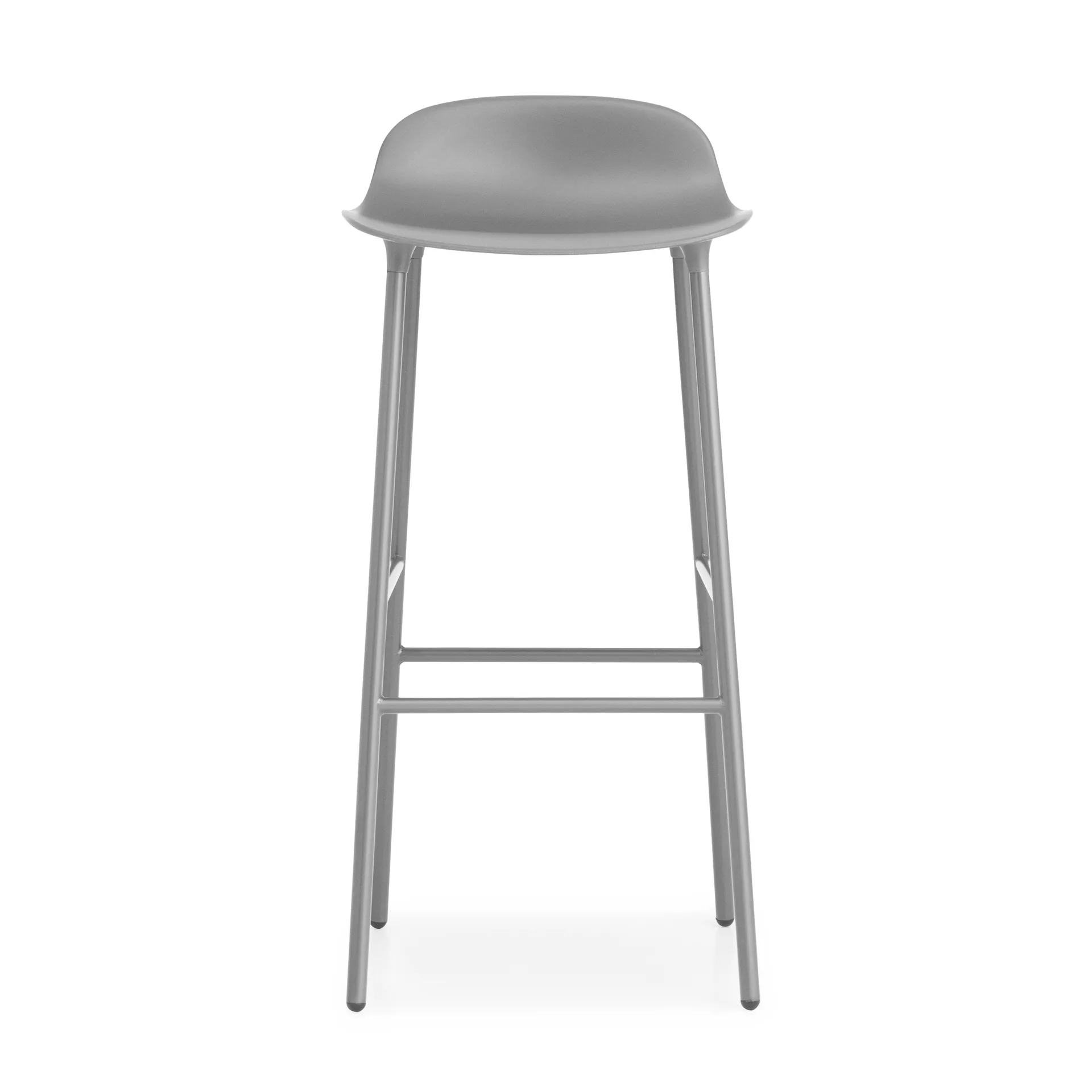 Form barkruk metalen poten 75 cm, grijs Normann Copenhagen