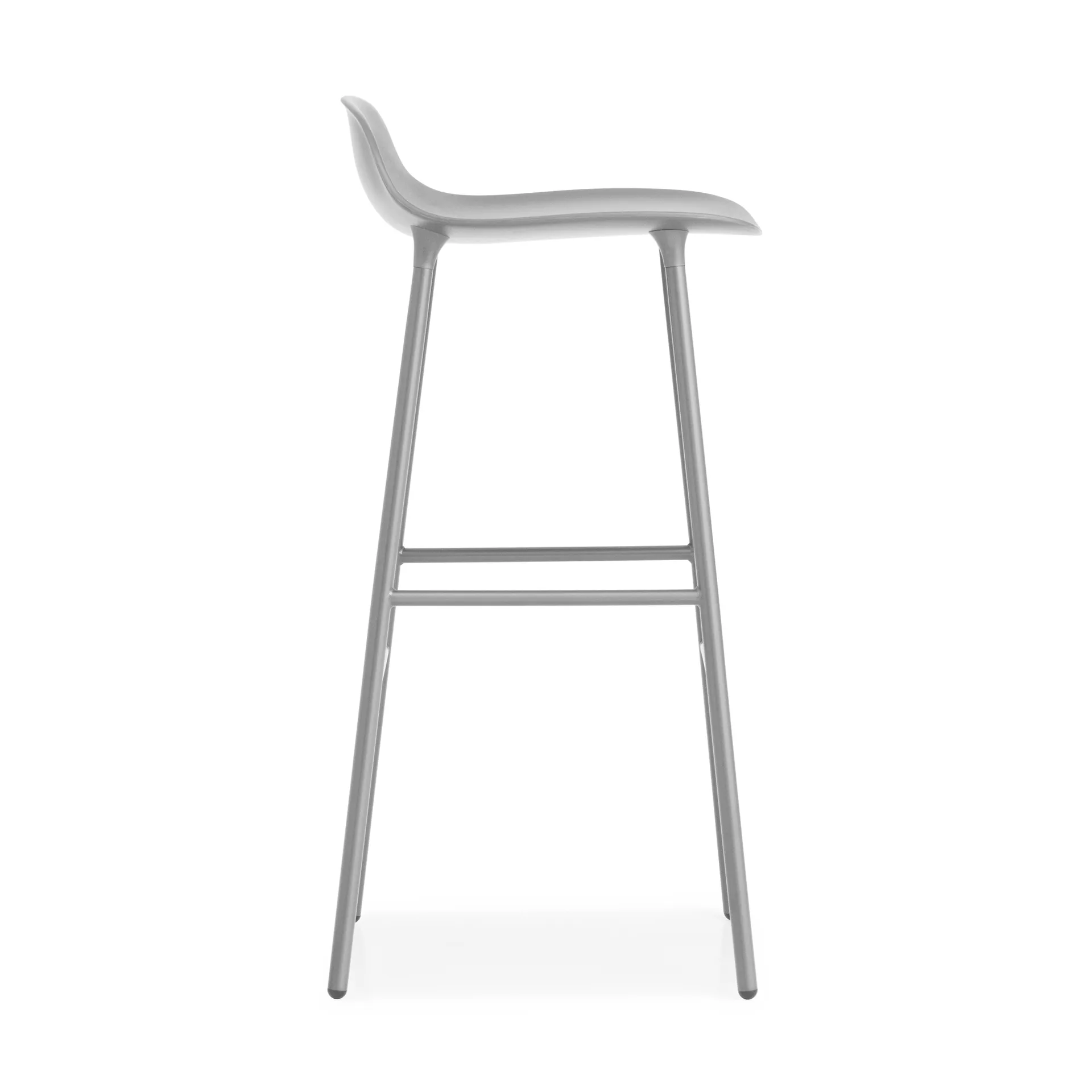 Form barkruk metalen poten 75 cm, grijs Normann Copenhagen
