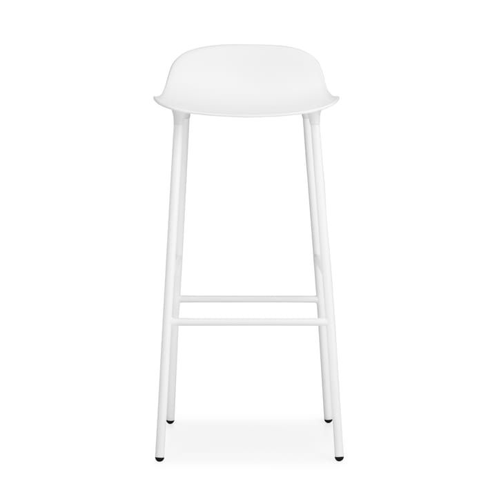 Form barkruk metalen poten 75 cm, wit Normann Copenhagen