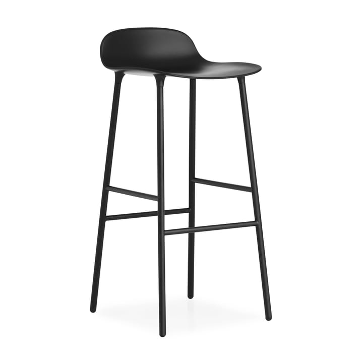 Form barkruk metalen poten 75 cm - zwart - Normann Copenhagen