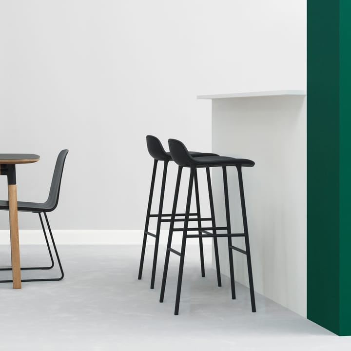 Form barkruk metalen poten 75 cm, zwart Normann Copenhagen
