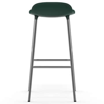 Form barkruk verchroomde poten 75 cm - Groen - Normann Copenhagen