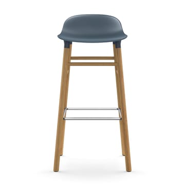 Form Chair barkruk eiken poten - blauw - Normann Copenhagen