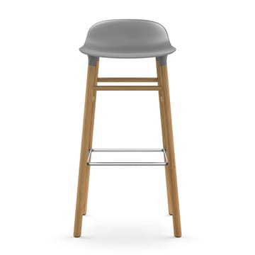 Form Chair barkruk eiken poten - grijs - Normann Copenhagen
