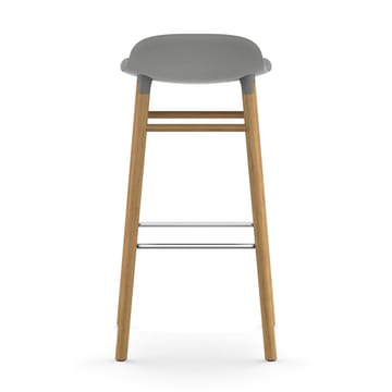 Form Chair barkruk eiken poten - grijs - Normann Copenhagen