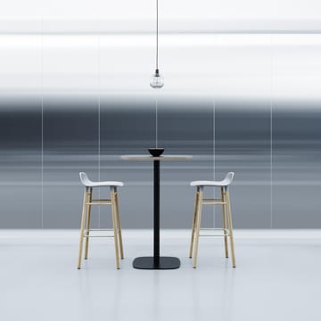 Form Chair barkruk eiken poten - grijs - Normann Copenhagen