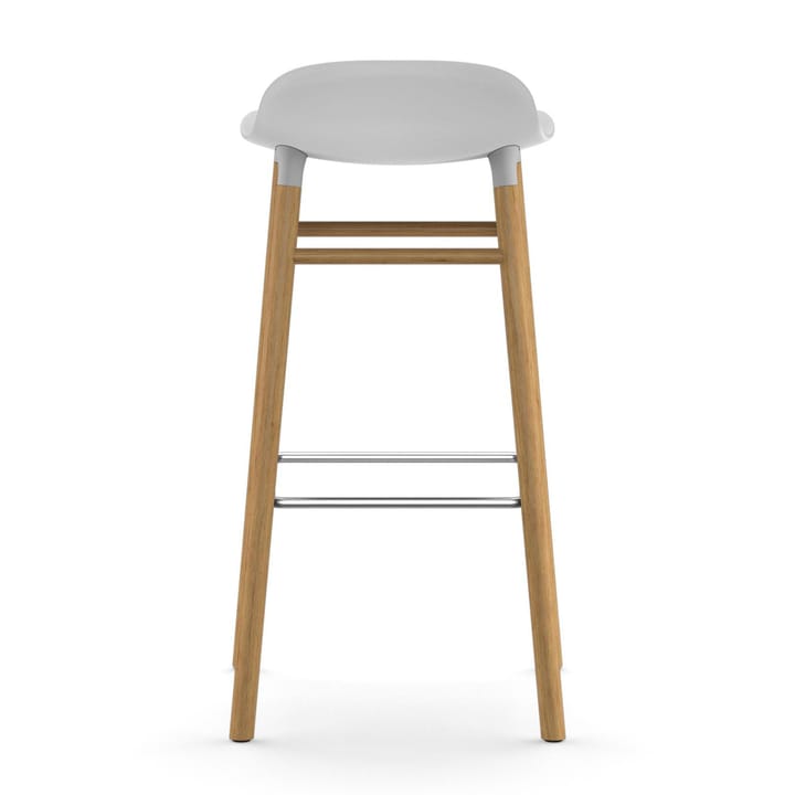 Form Chair barkruk eiken poten, wit Normann Copenhagen
