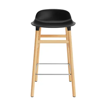 Form Chair barkruk eiken poten - zwart - Normann Copenhagen