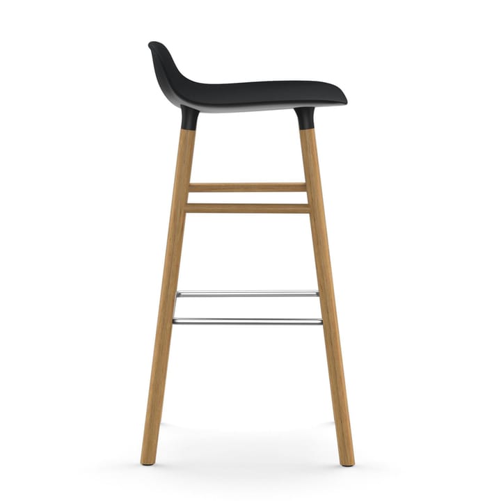 Form Chair barkruk eiken poten - zwart - Normann Copenhagen