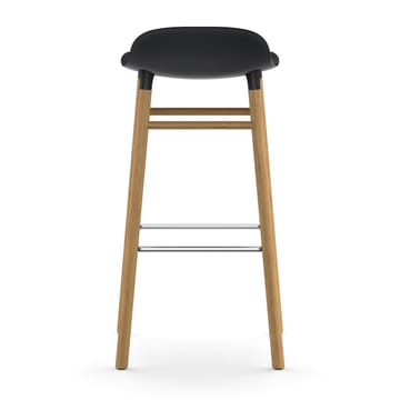 Form Chair barkruk eiken poten - zwart - Normann Copenhagen