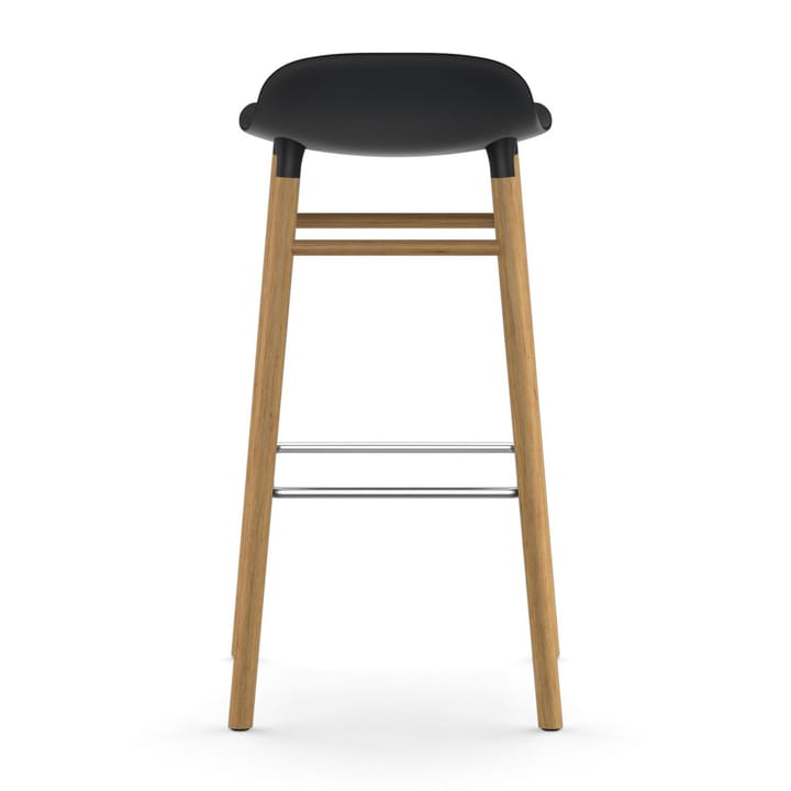 Form Chair barkruk eiken poten - zwart - Normann Copenhagen