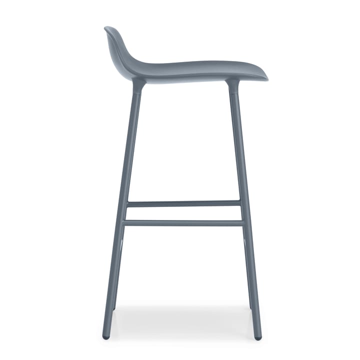 Form Chair barkruk metalen poten, blauw Normann Copenhagen