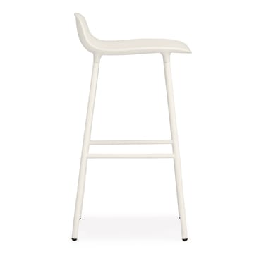 Form Chair barkruk metalen poten - wit - Normann Copenhagen