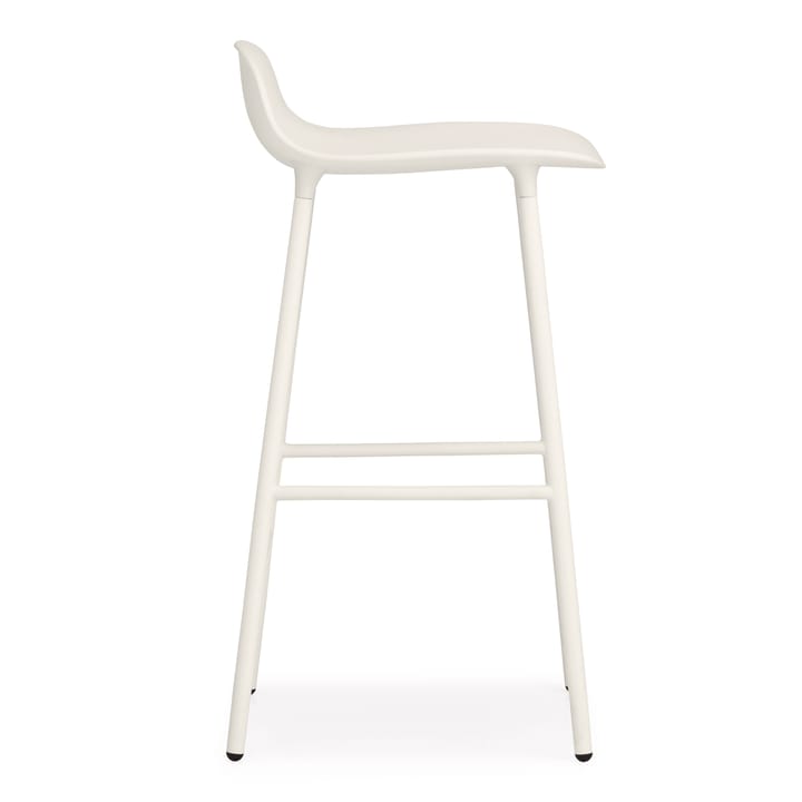 Form Chair barkruk metalen poten, wit Normann Copenhagen