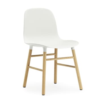 Form Chair stoel eiken poten 2-pack - wit-eiken - Normann Copenhagen