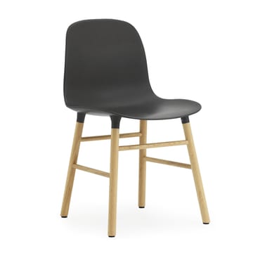 Form Chair stoel eiken poten 2-pack - zwart-eiken - Normann Copenhagen