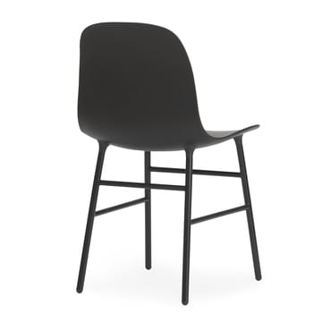 Form Chair stoel metalen poten 2-pack - zwart - Normann Copenhagen