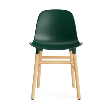 Form Stoel - green, eikenhouten poten - Normann Copenhagen