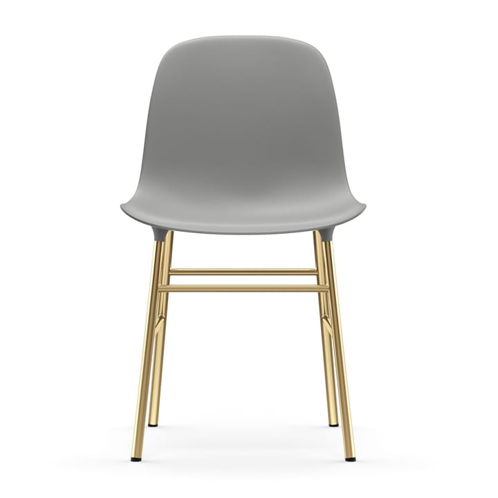 Form stoel messing poten, Grijs Normann Copenhagen