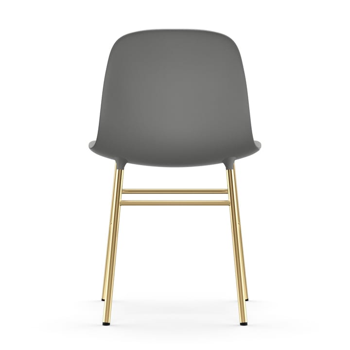 Form stoel messing poten, Grijs Normann Copenhagen