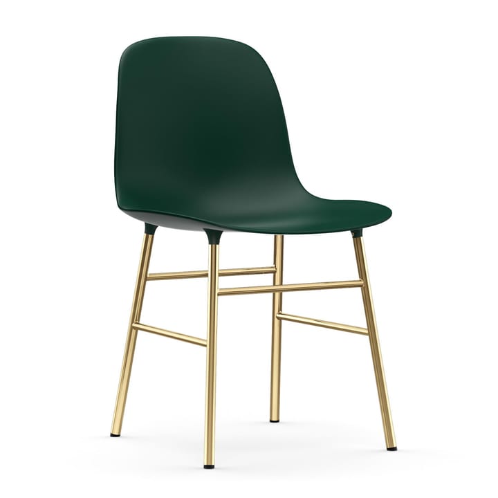 Form stoel messing poten - Groen - Normann Copenhagen