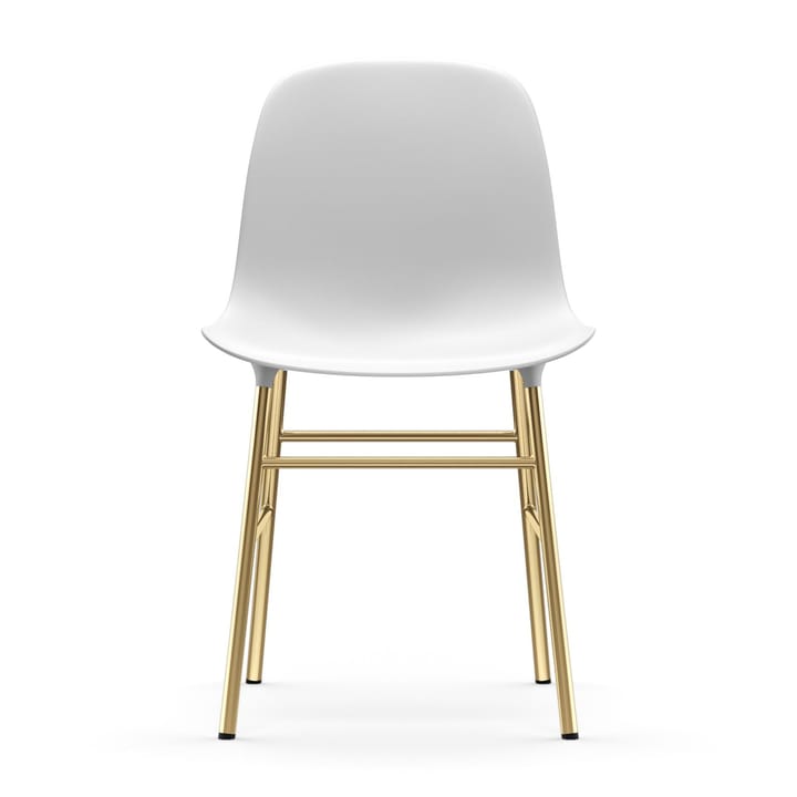 Form stoel messing poten, Wit Normann Copenhagen