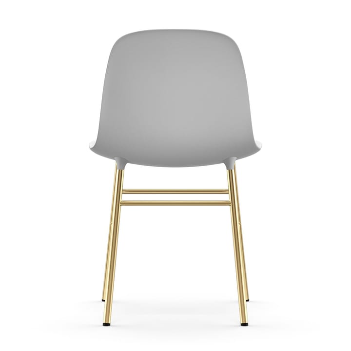 Form stoel messing poten - Wit - Normann Copenhagen