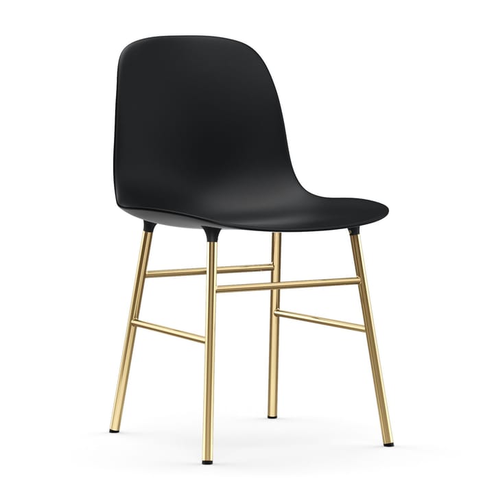 Form stoel messing poten - Zwart - Normann Copenhagen